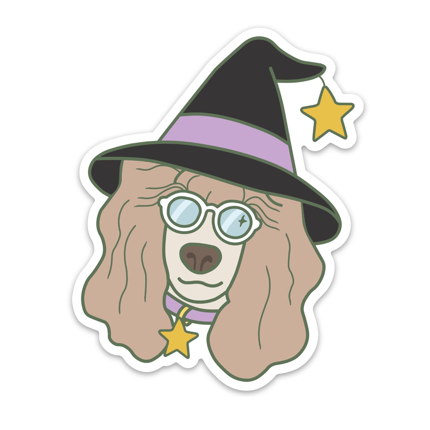 🪄 Phoebe Witch Vinyl Sticker