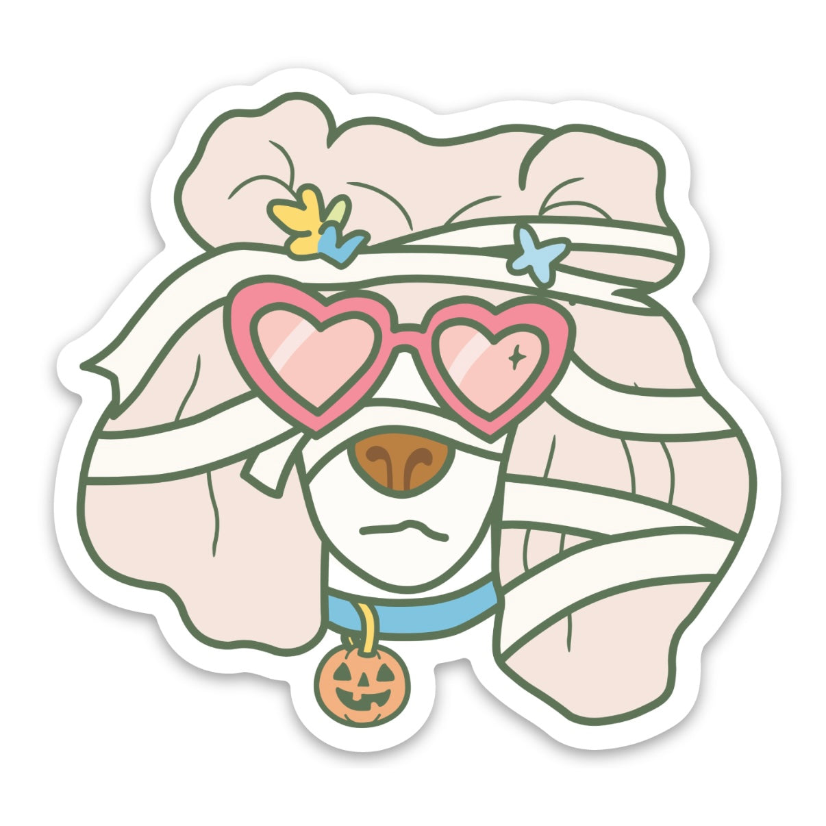 🧻 Phoenix Mummy Vinyl Sticker